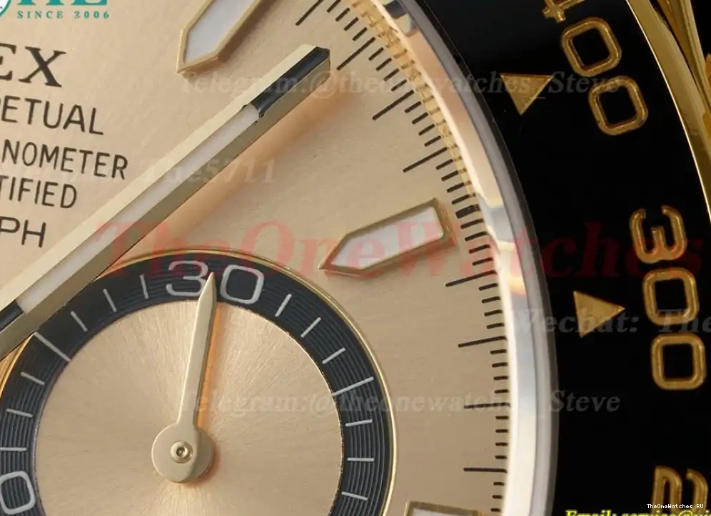 RU Heavy Daytona SH4131 Dial APS 126518 Clone(Tungsten Super 40mm Gold Version) YG 0331
